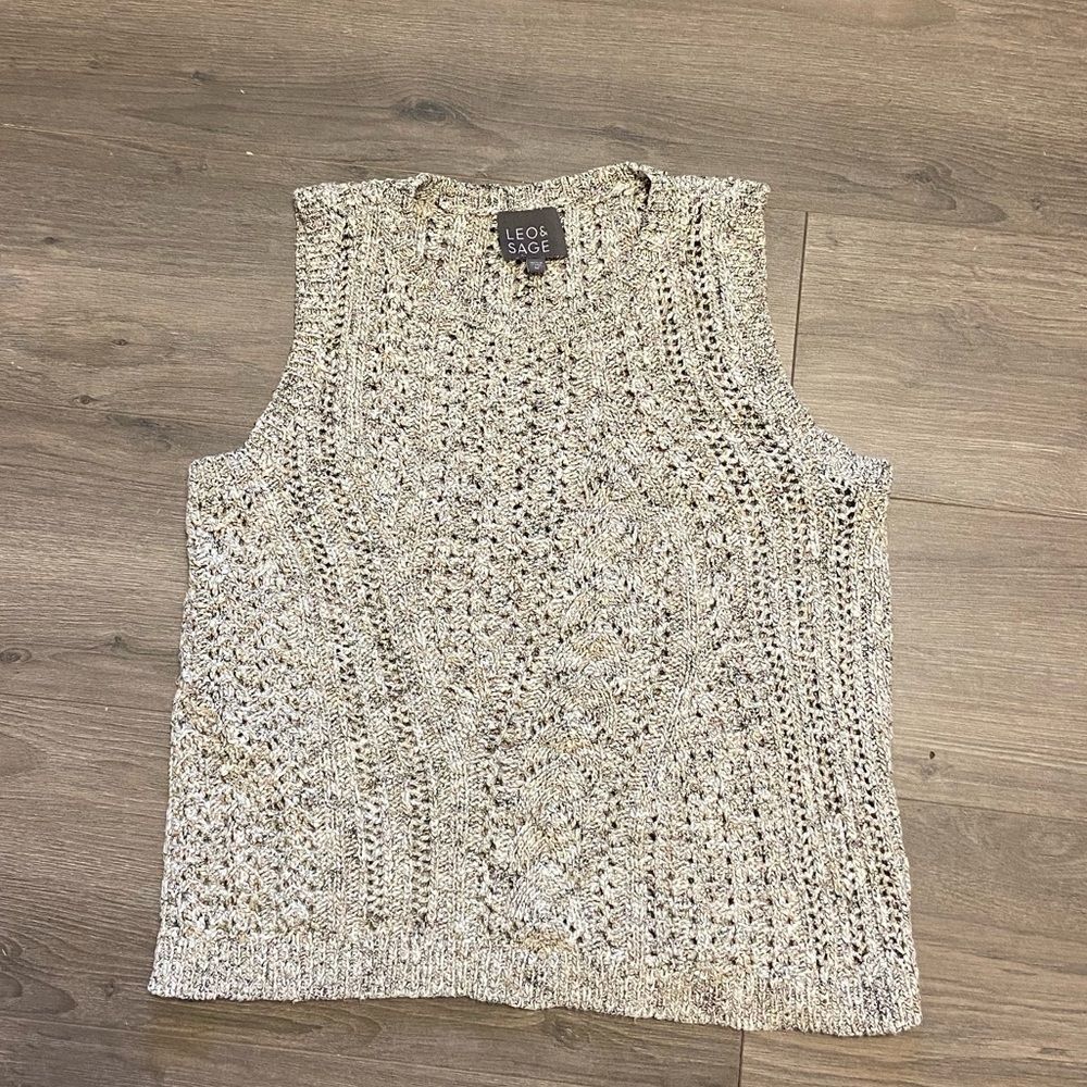 Leo & Sage Sleeveless Sweater Vest